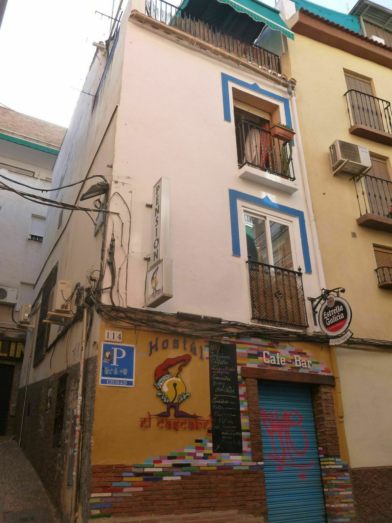 Hostel El Cascabel Гранада Екстериор снимка